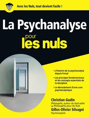 cover image of La Psychanalyse pour les Nuls